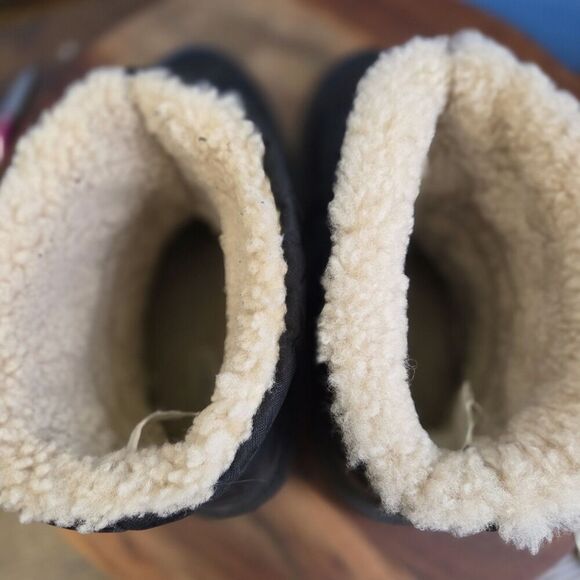 COACH Kailee Shearling Lined Cold Weather Boots Black Women's 7.5 MSRP $325 - Picture 11 of 13